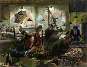 The Camouflage Workshop, Leamington Spa, 1940